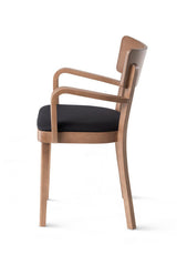 Scaun Fameg Solid B-9449 cu brațe - șezut tapițat