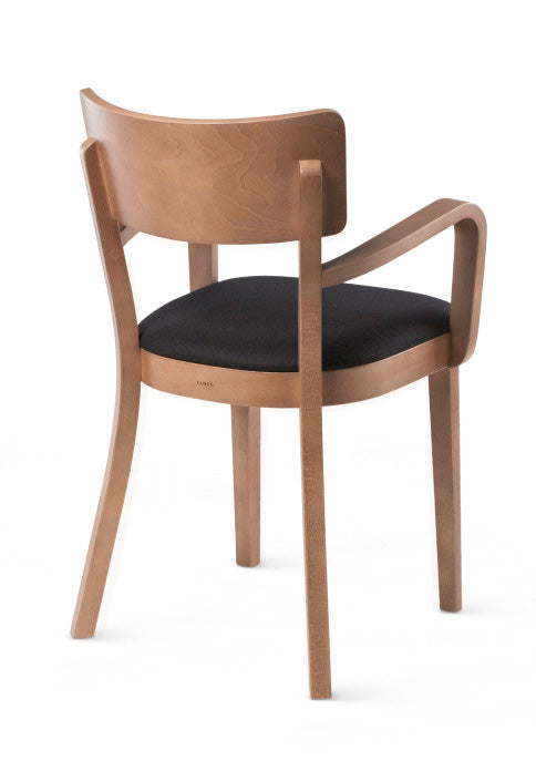 Scaun Fameg Solid B-9449 cu brațe - șezut tapițat