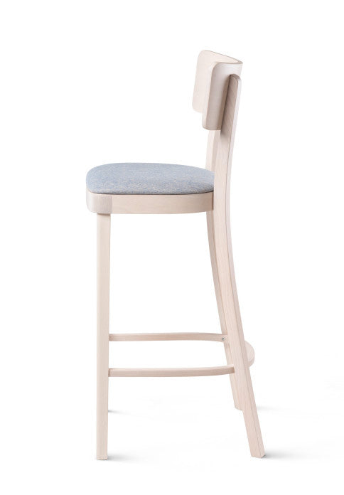 Scaun de bar Fameg Solid BST-9449 - spătar curbat larg