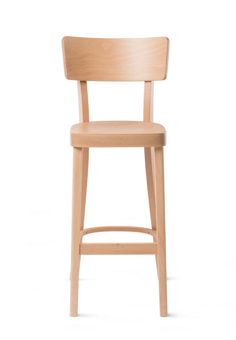 Scaun de bar Fameg Solid BST-9449 - spătar curbat larg