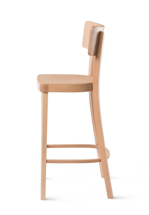 Scaun de bar Fameg Solid BST-9449 - spătar curbat larg