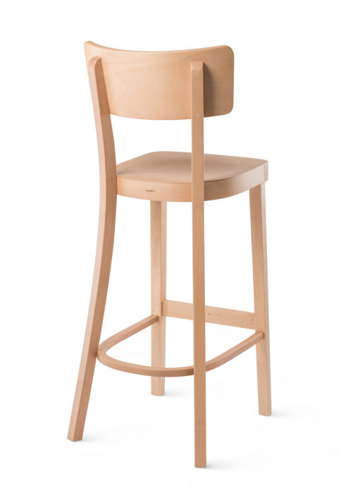 Scaun de bar Fameg Solid BST-9449 - spătar curbat larg
