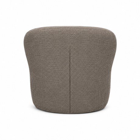 Fotoliu ST Bolla – lounge rotund din bouclé