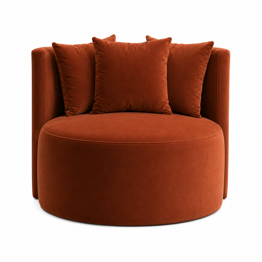 Fotoliu ST Nido – relaxare rotundă, cu perne