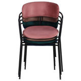 Scaun de dining Olivia, în culoare albastru