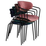 Scaun de dining Olivia, în culoare albastru