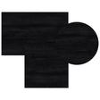 Blat de masă melaminat T608 Shadow Black – negru mat