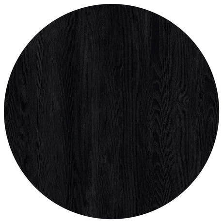 Blat de masă melaminat T608 Shadow Black – negru mat