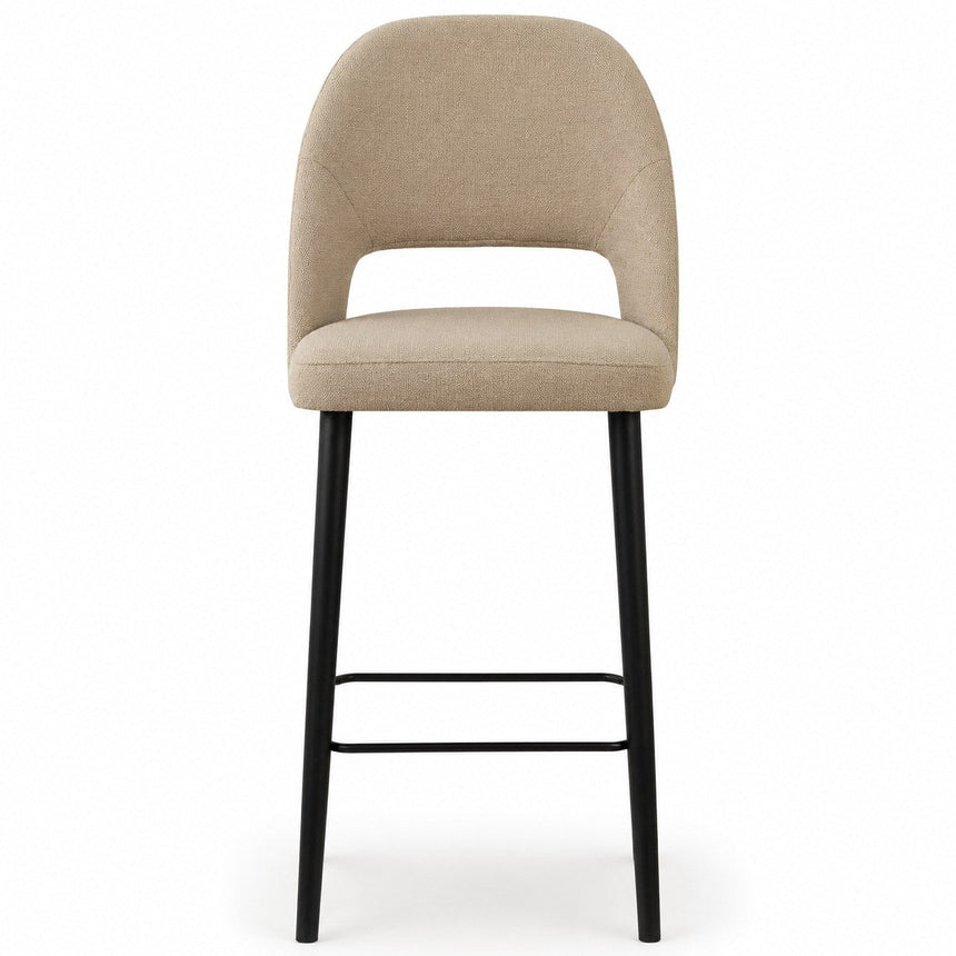 Scaun de bar Tara – 65/80 cm, cadru din fag