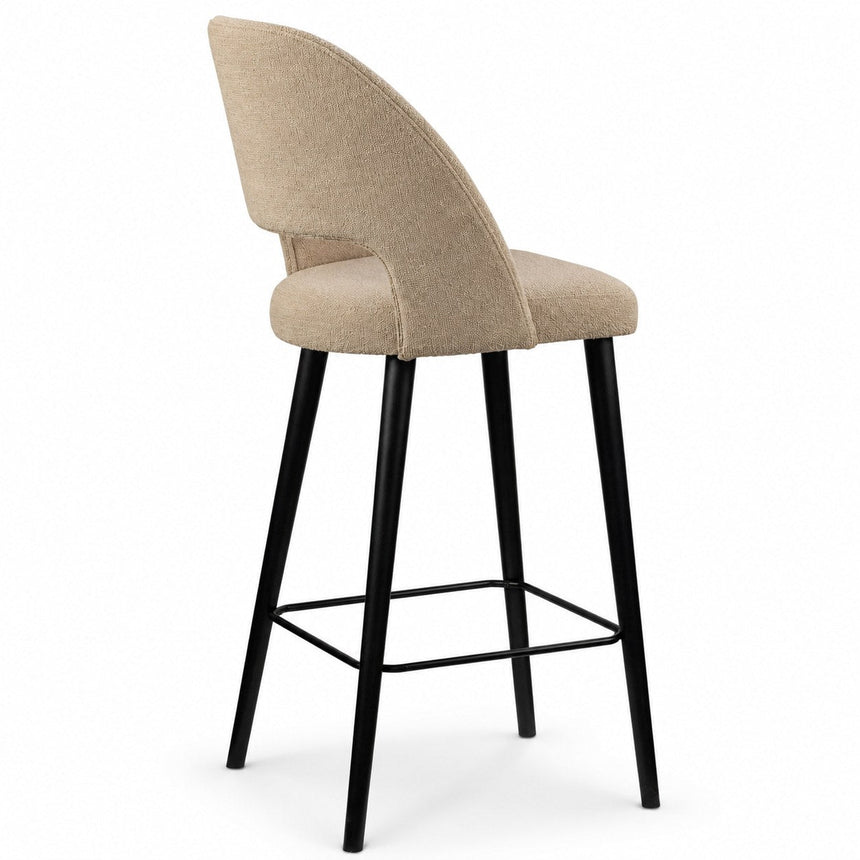 Scaun de bar Tara – 65/80 cm, cadru din fag