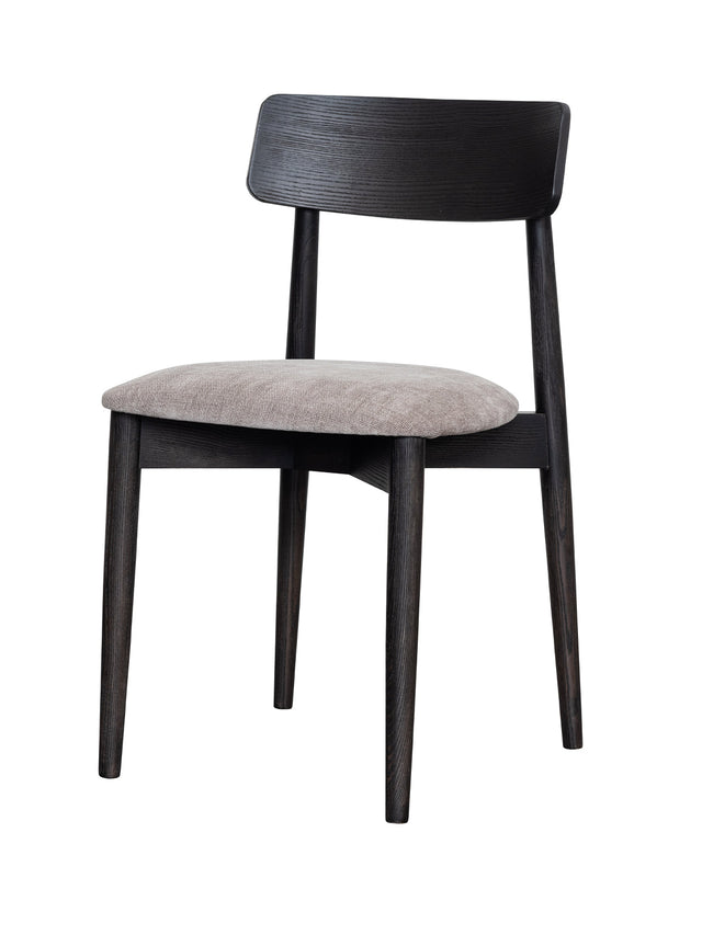 Scaun Tivi - scaun îngust tapițat 45 cm pe cadru din frasin