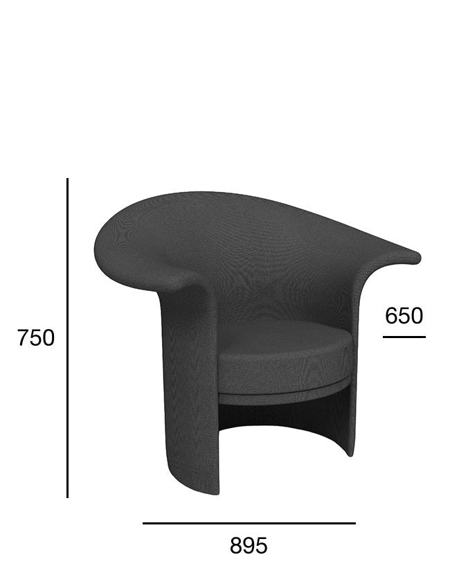Fotoliu Fameg Tulipan B-2020 – design Kruszewska