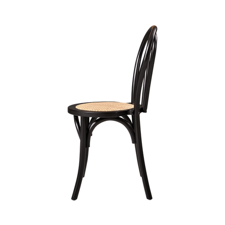 Scaun de nuntă Monet Wood RT, vedere laterală